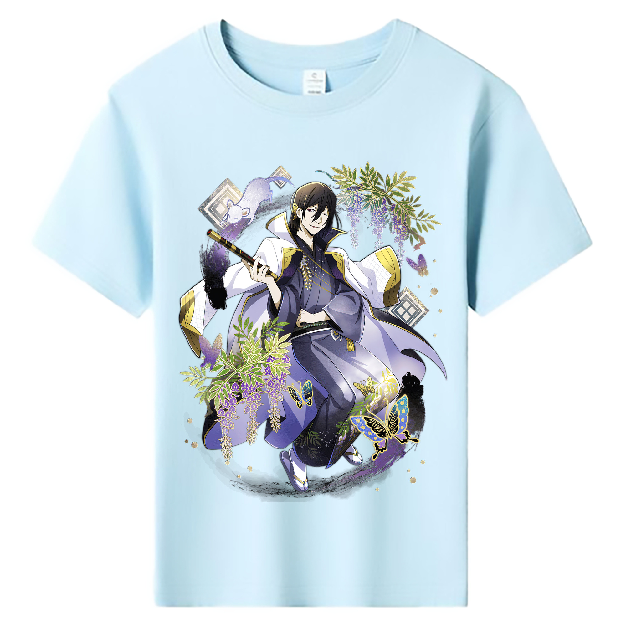 （画像用） 文豪ストレイドッグス Bungo Stray Dogs 綿100％キッズTシャツ（フロントプリント）
